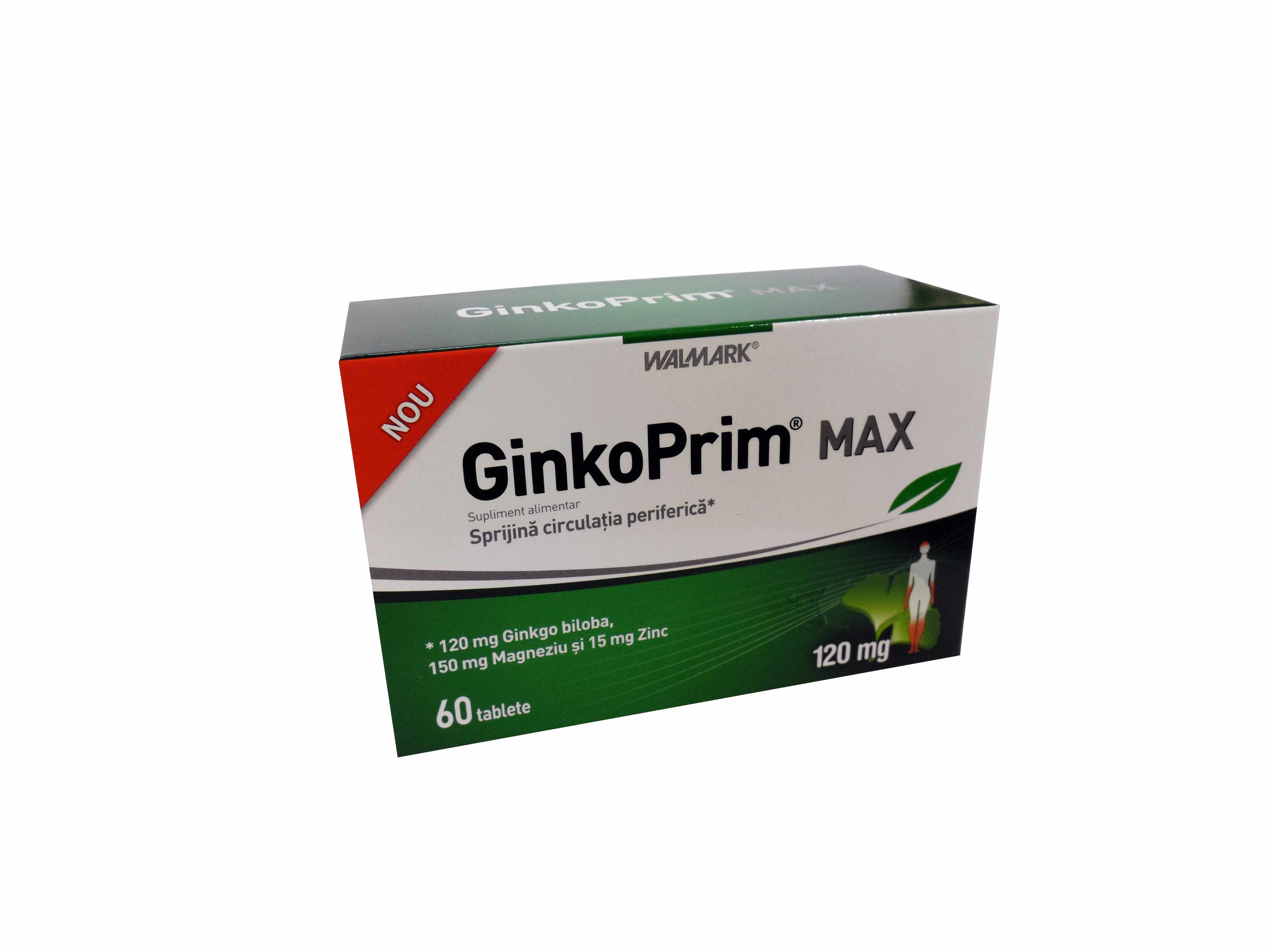 Walmark Ginkoprim Max 120mg, 60 tablete