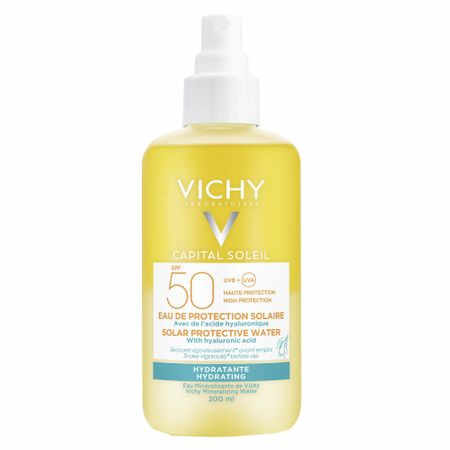 Apa de protectie solara Hidratanta Vichy Capital Soleil pentru corp SPF50+ 200 ml