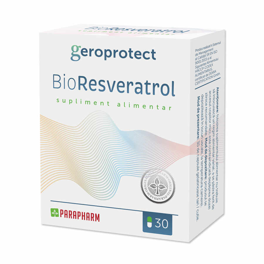Bio Resveratrol, 30 capsule