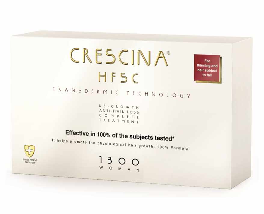 CRESCINA HFSC Transdermic Complete Treatment 1300 Femei 10+10 fiole