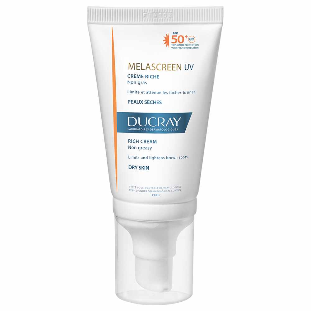 Ducray Melascreen UV crema pentru ten uscat SPF50+ 40ml