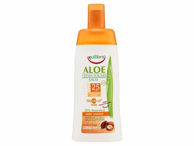 Equilibra Aloe Crema protectie solara spray SPF 25 150 ml