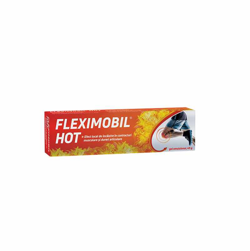 Fleximobil Hot gel emulsionat 45g