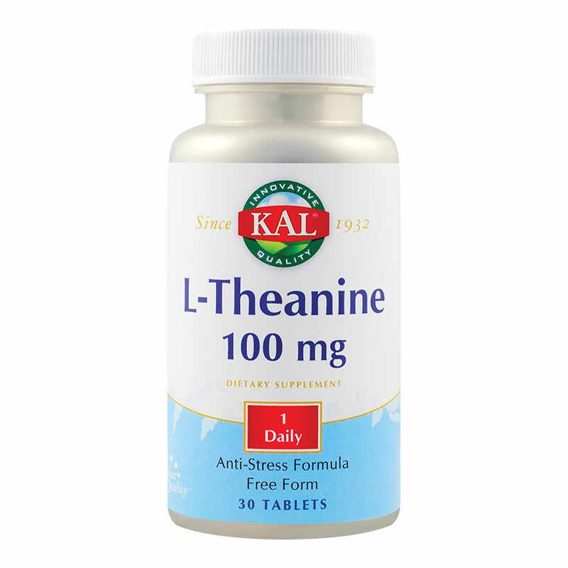 L- Theanine 100mg Kal , 30 comprimate
