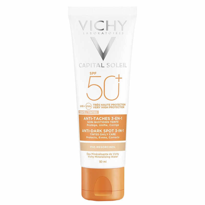 Vichy Capital Soleil Crema colorata anti-pete pigmentare SPF50 50 ml
