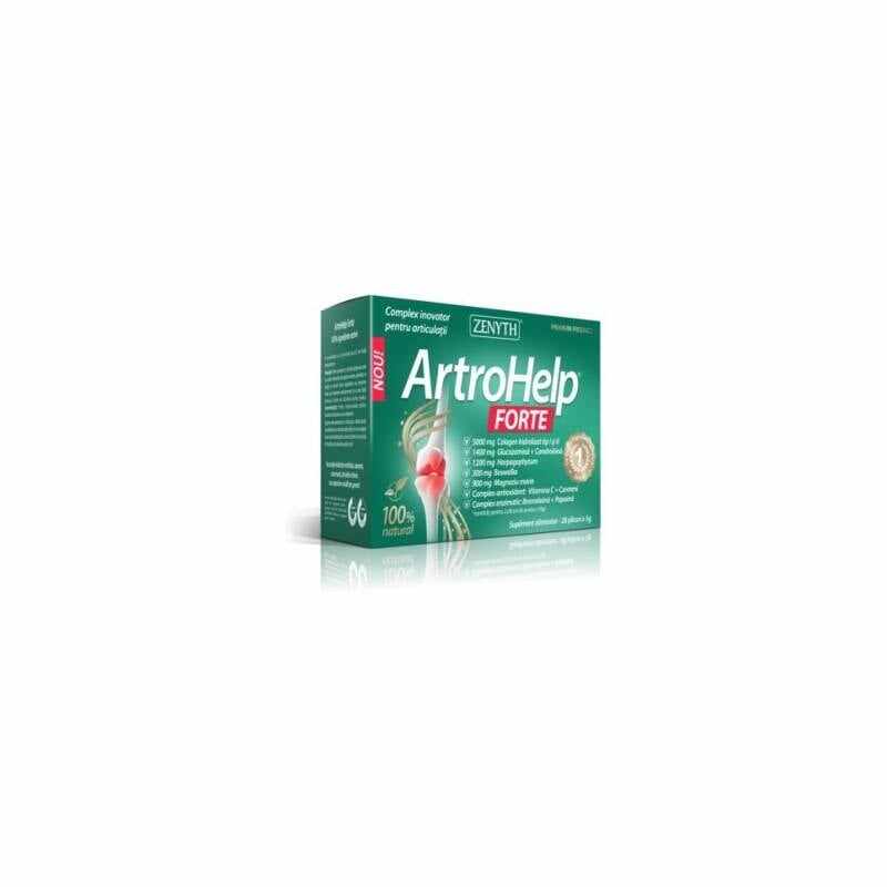 ArtroHelp Forte pentru articulatii sanatoase, 14 plicuri
