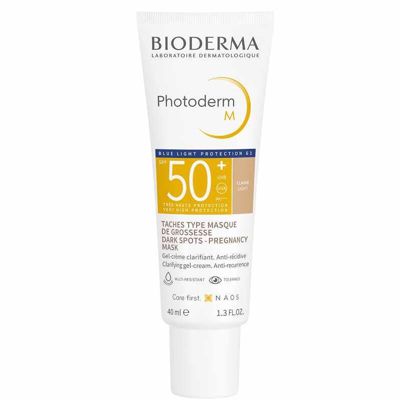 Bioderma Photoderm M Gel-crema cu SPF50+ nuanta deschisa , 40 ml