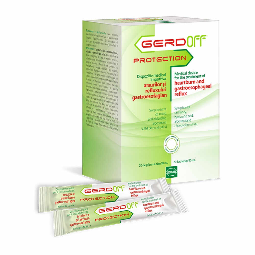Gerdoff Protection 10 ml x 20 plicuri ,Sofar