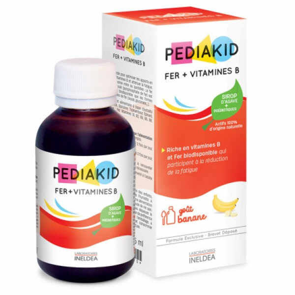 Pediakid Fier + Vitamine B Sirop 125ml