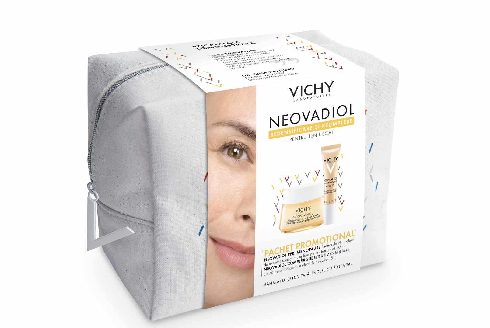 Vichy Trusa Neovadiol Peri-Menopause crema Ten Uscat 50 ml + Neovadiol crema contur ochi 15 ml