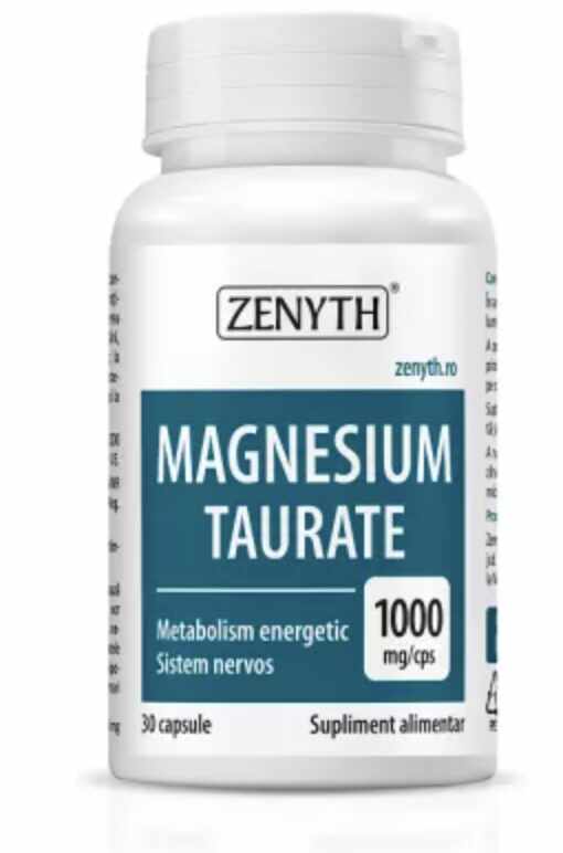 Magnesium Taurate, 30cps - Zenyth