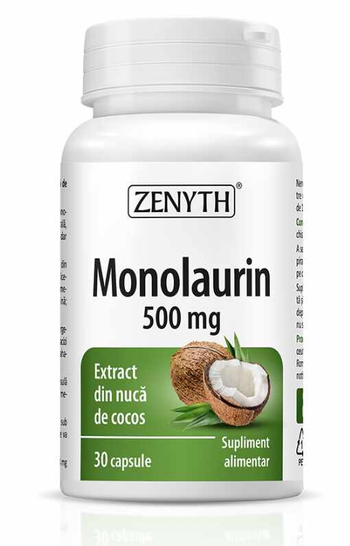Monolaurin 500mg 30cps - Zenyth