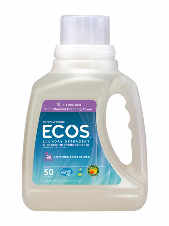Detergent de rufe cu lavanda Ecos, 1478ml, Earth Friendly