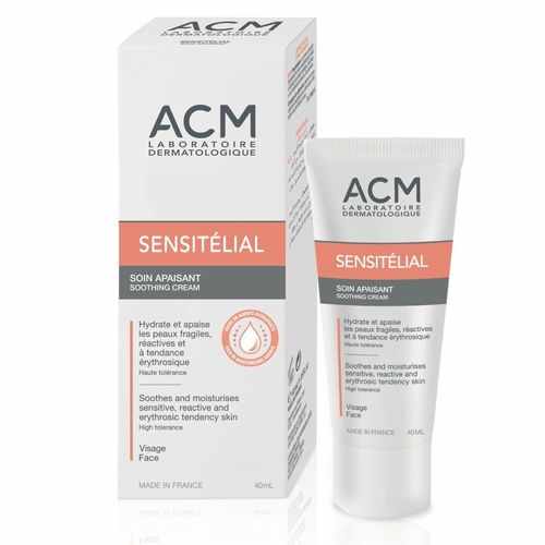Cremă calmantă pentru piele iritată Sensitelial Soothing, ACM, 40 ml