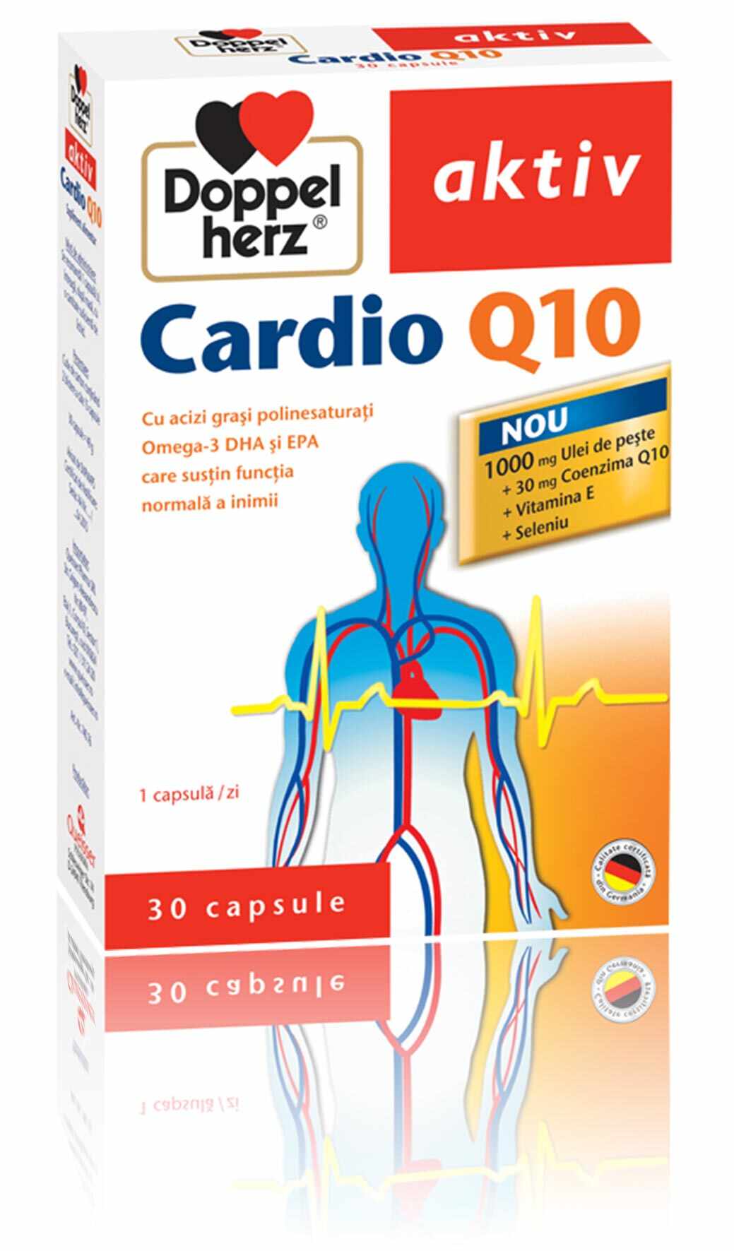Doppelherz Aktiv Cardio Q10, 30 capsule