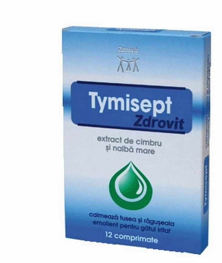 Tymisept, 12 comprimate
