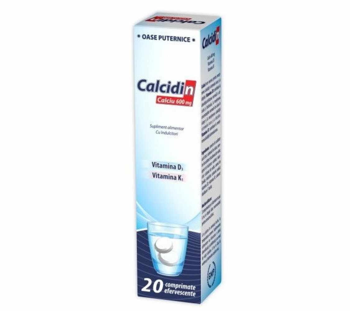 Zdrovit, Calcidin, 20 comprimate efervescente