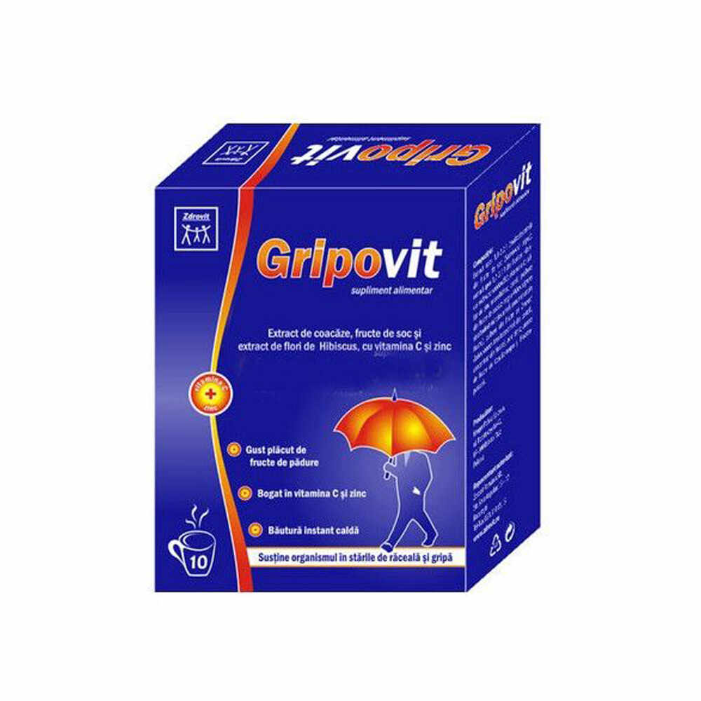 Zdrovit GRIPOVIT X 10 plicuri