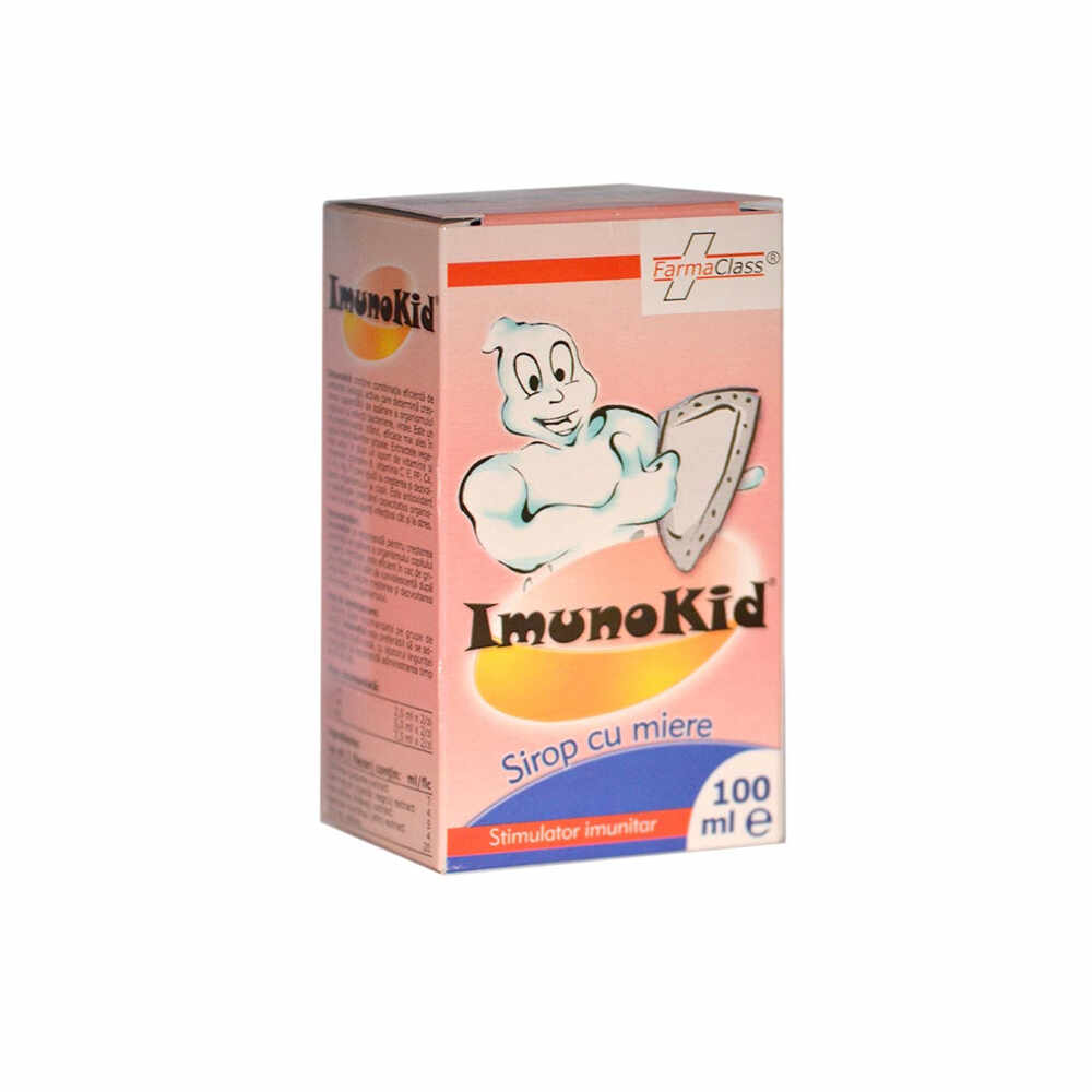 Imunokid- Sirop cu miere pentru Copii, Farma Class, 100 ml