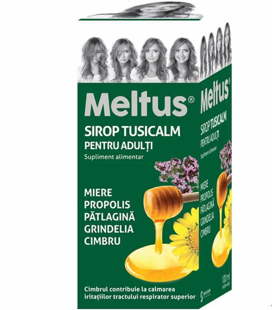 Meltus Sirop Tusicalm Adulți, Solacium, 100 ml