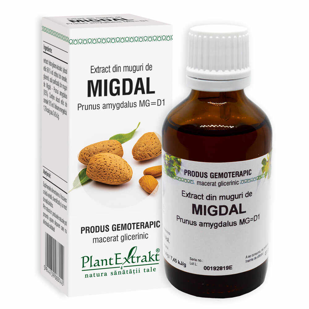 PlantExtrakt Extract din muguri de Migdal 50 ml