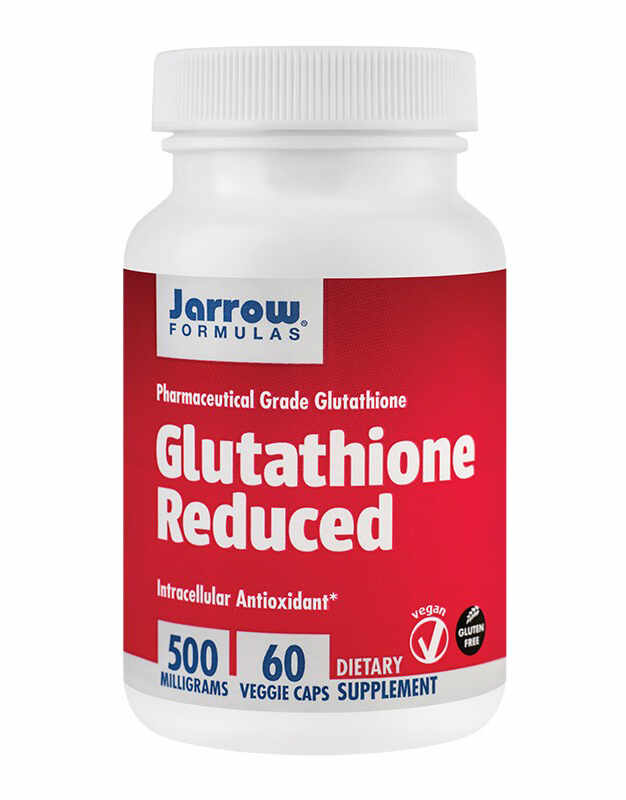 Glutathione Reduced 500 mg pentru afecțiunile hepatice, Secom, 60cps