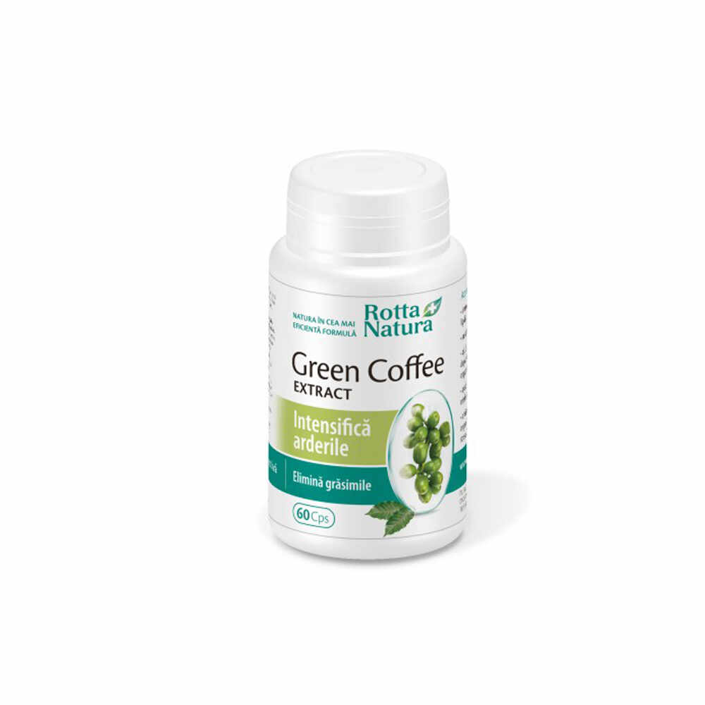 Green Coffee Extract, Rotta Natura, 60 cps