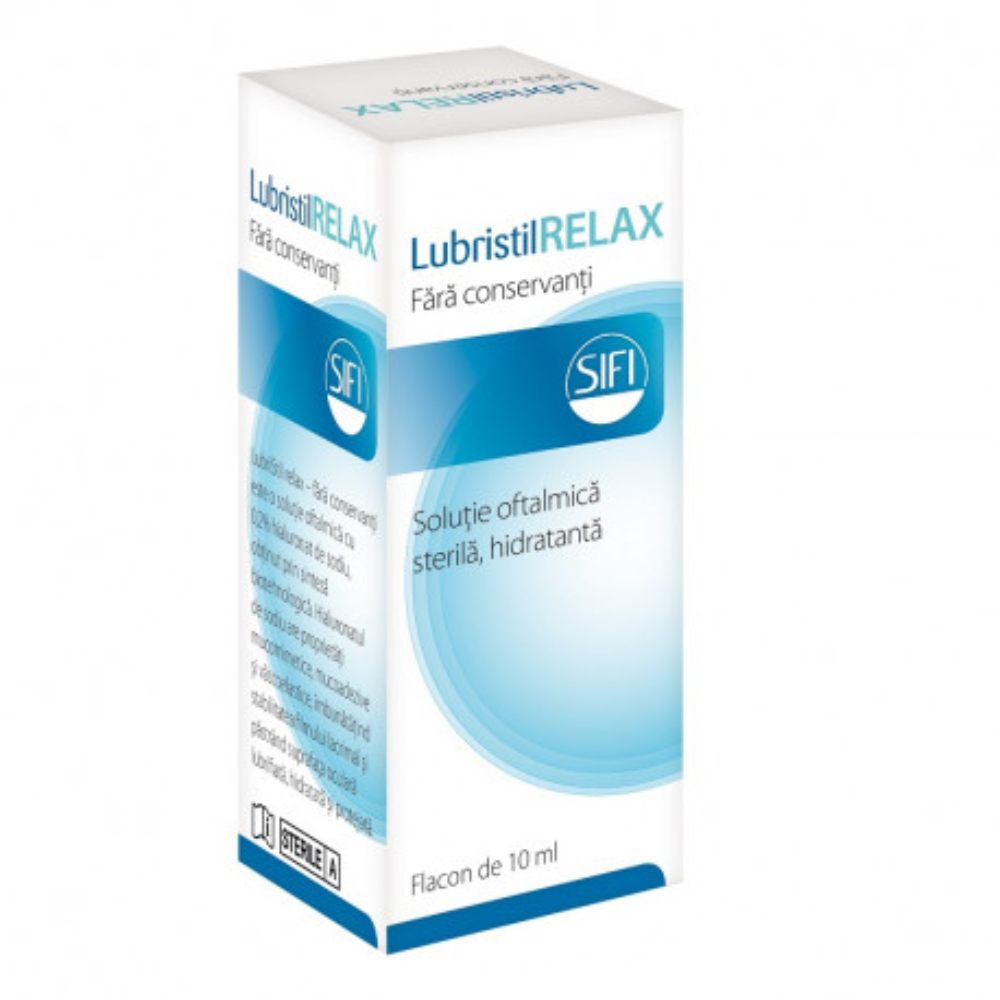 Lubristil Relax solutie oftalmica, Sifi, 10ml