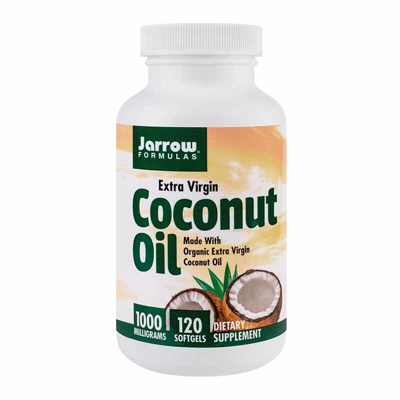 Secom Ulei de cocos extra virgin 1000 mg, 120 capsule