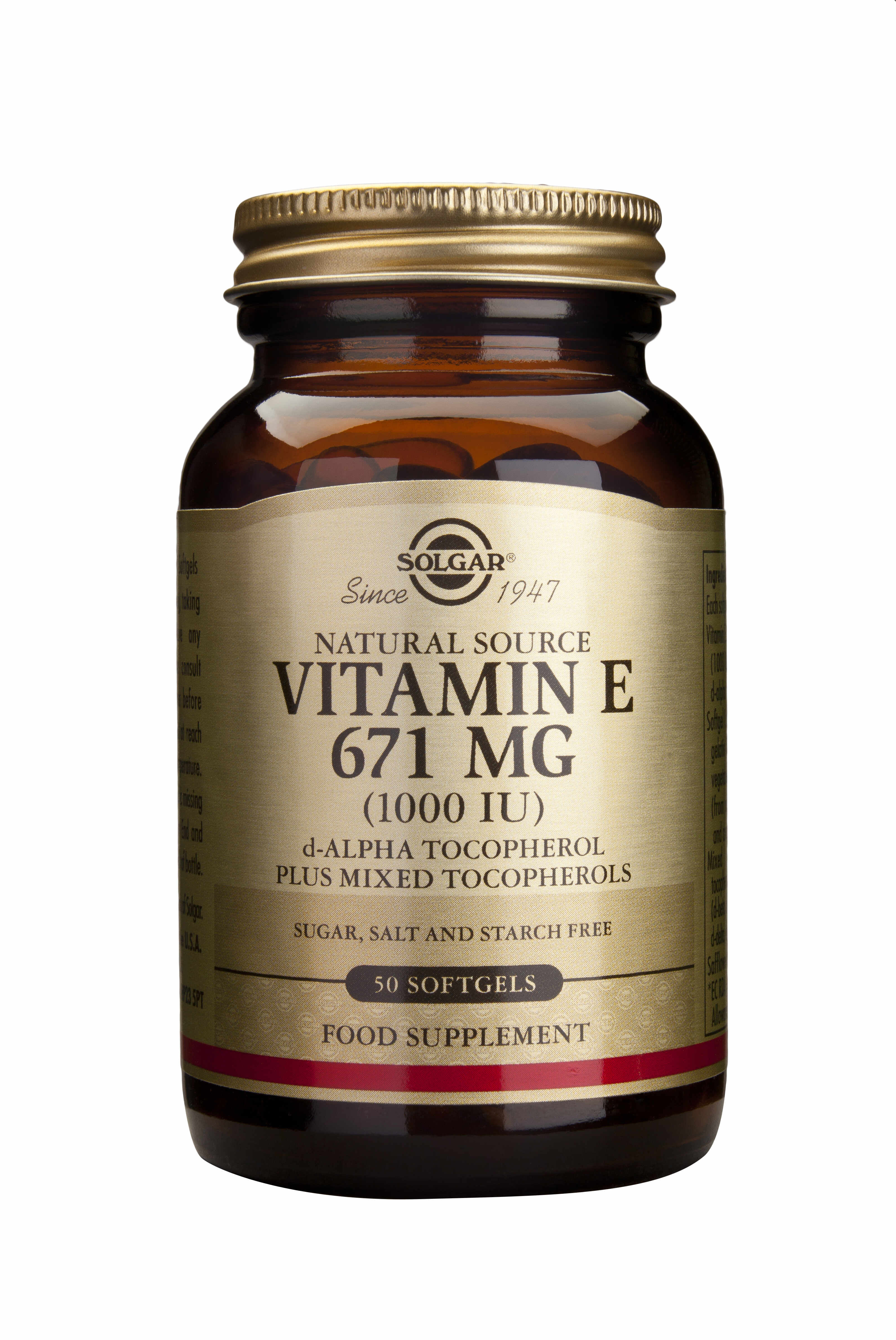 Vitamin E 1000ui 50cps