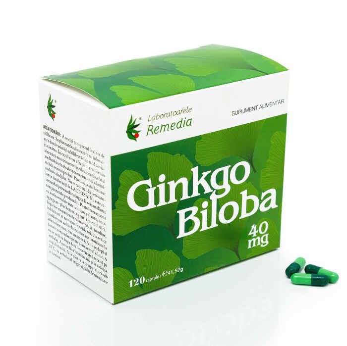 Ginkgo Biloba 40 mg, 120 capsule