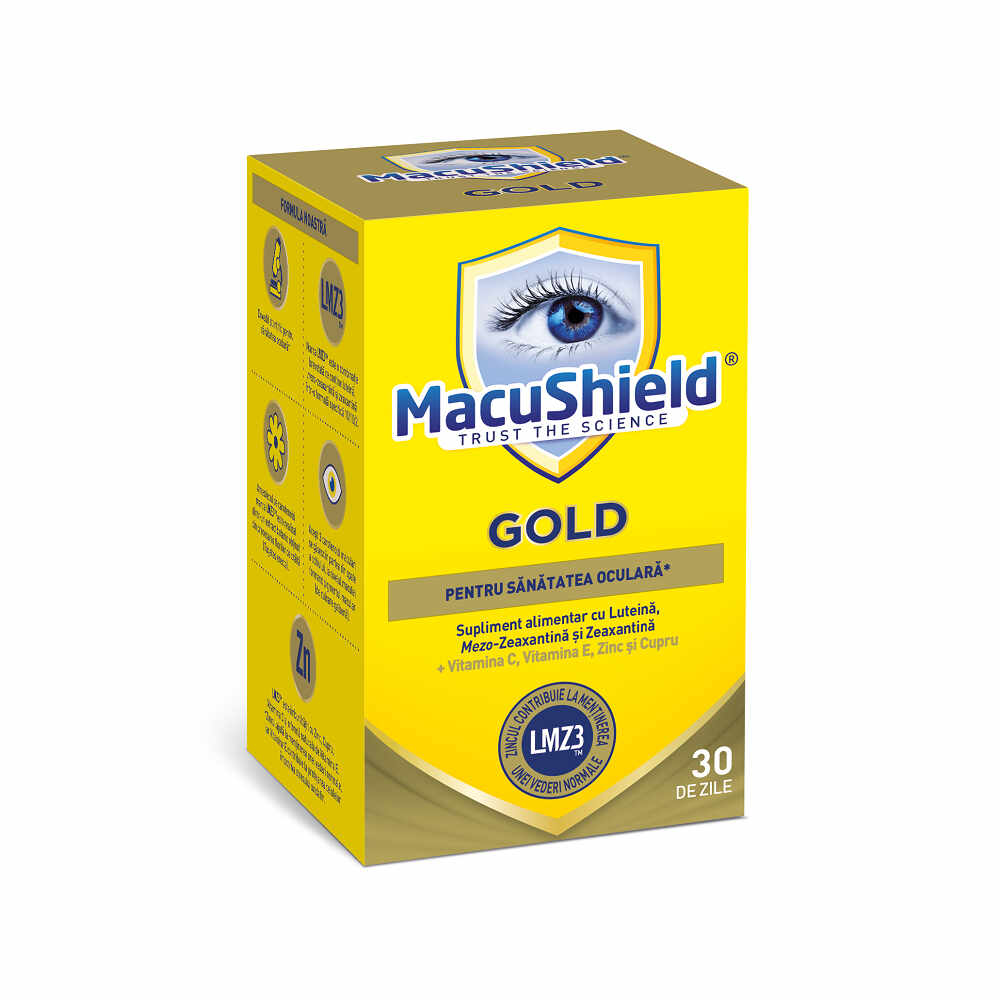 MacuShield Gold, Macu Vision, 90 capsule
