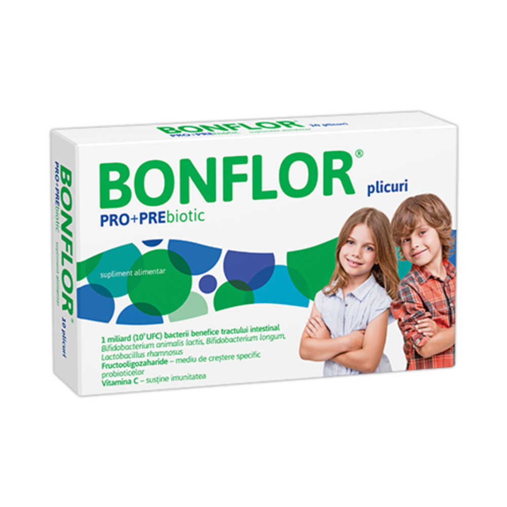 Supliment alimentar Bonflor, Fiterman Pharma, 10 plicuri