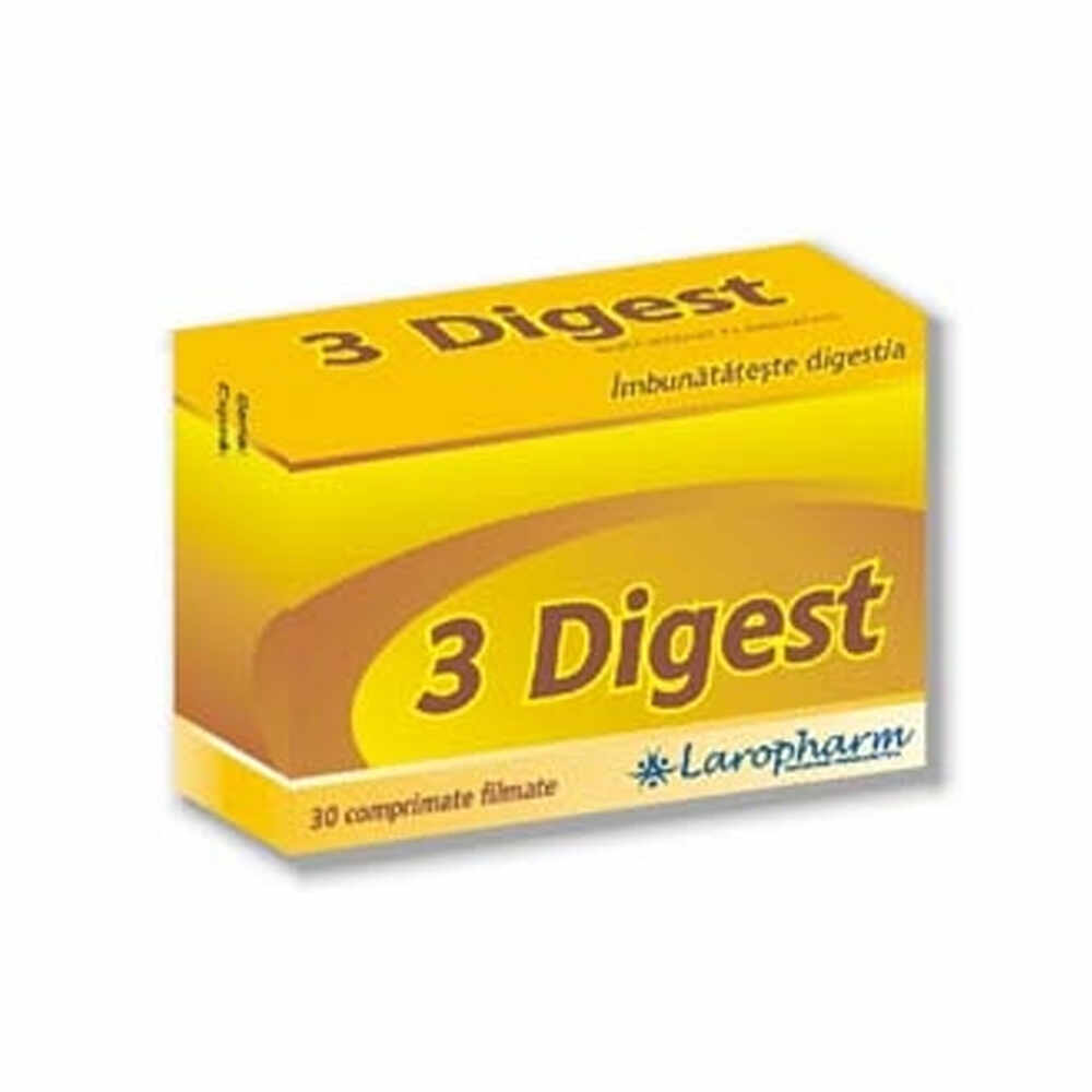 3 Digest, Laropharm, 30 comprimate