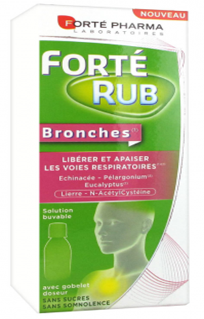 Forte Rub Sirop Bronches, Forte Pharma, 200 ml