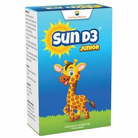 SunWave D3 Junior picaturi, 10 ml