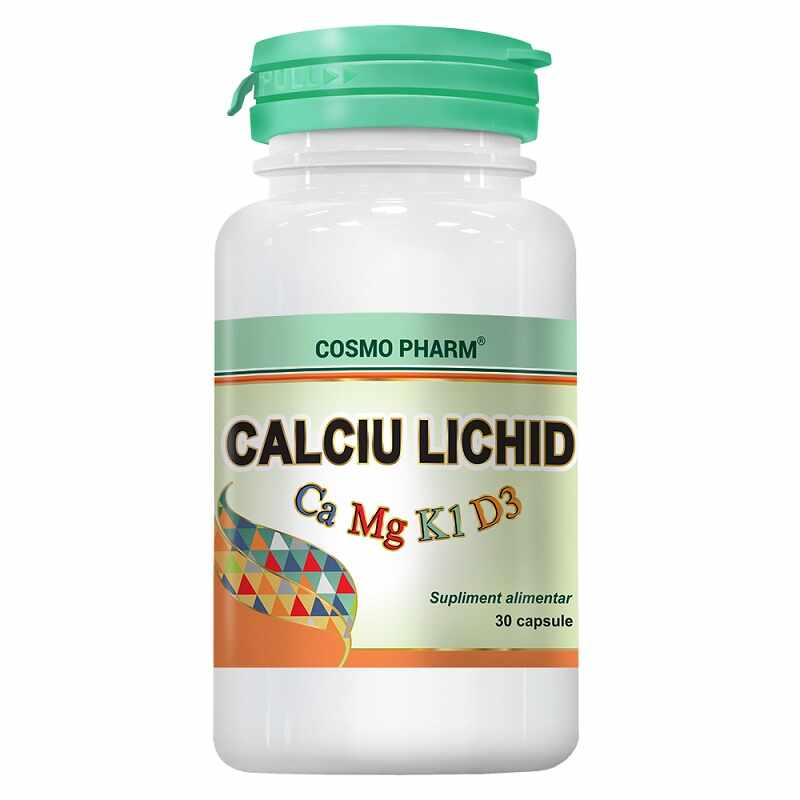 Cosmo Pharm Calciu Lichid 30 capsule