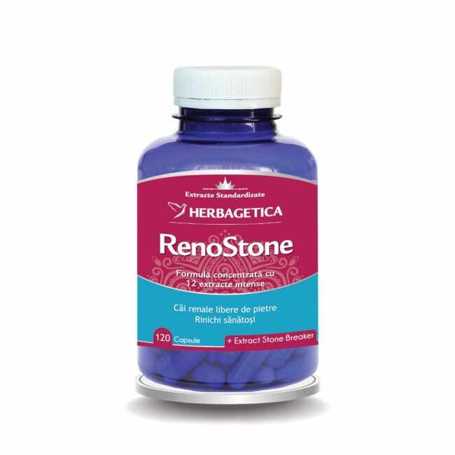 Supliment alimentar Renestone Herbagetica, 120 capsule