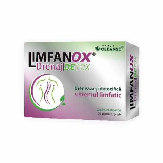Limfanox Drenaj Detox Total Cleanse, Cosmo Pharm, 30 capsule