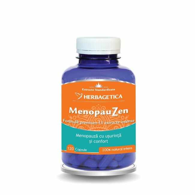 MenopauZen, Herbagetica, 120 capsule