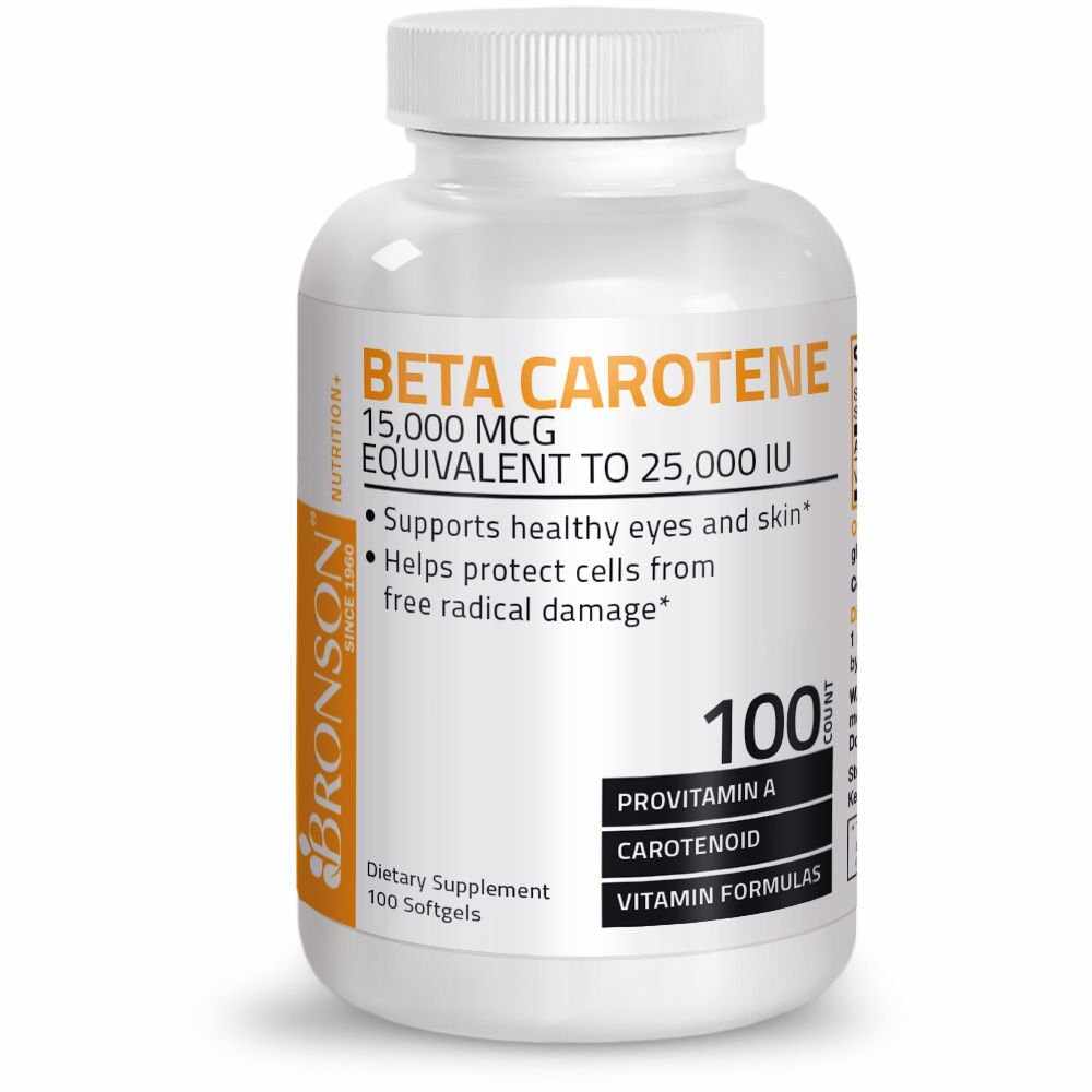 Bronson Beta Carotene 2500 UI 100 tablete