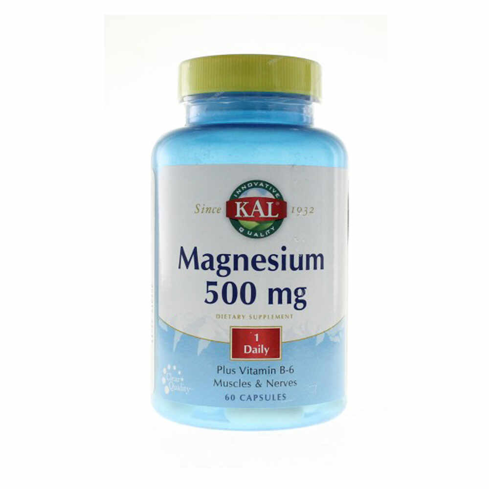 Secom, Magneziu 500 mg, 60 cps