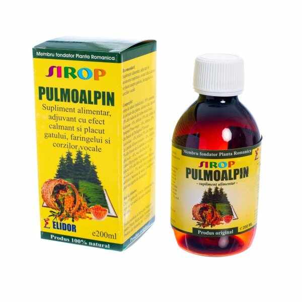 Sirop Pulmoalpin, Elidor, 200 ml