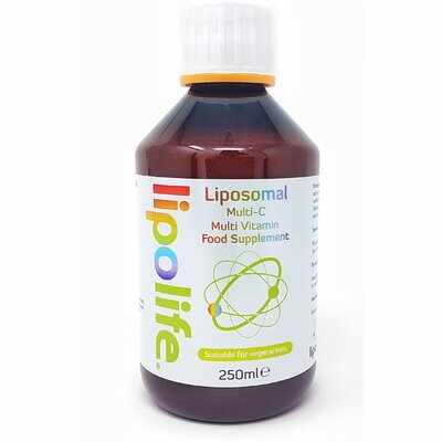 Lipolife Multi-C - Complex de vitamine lipozomale 250ml