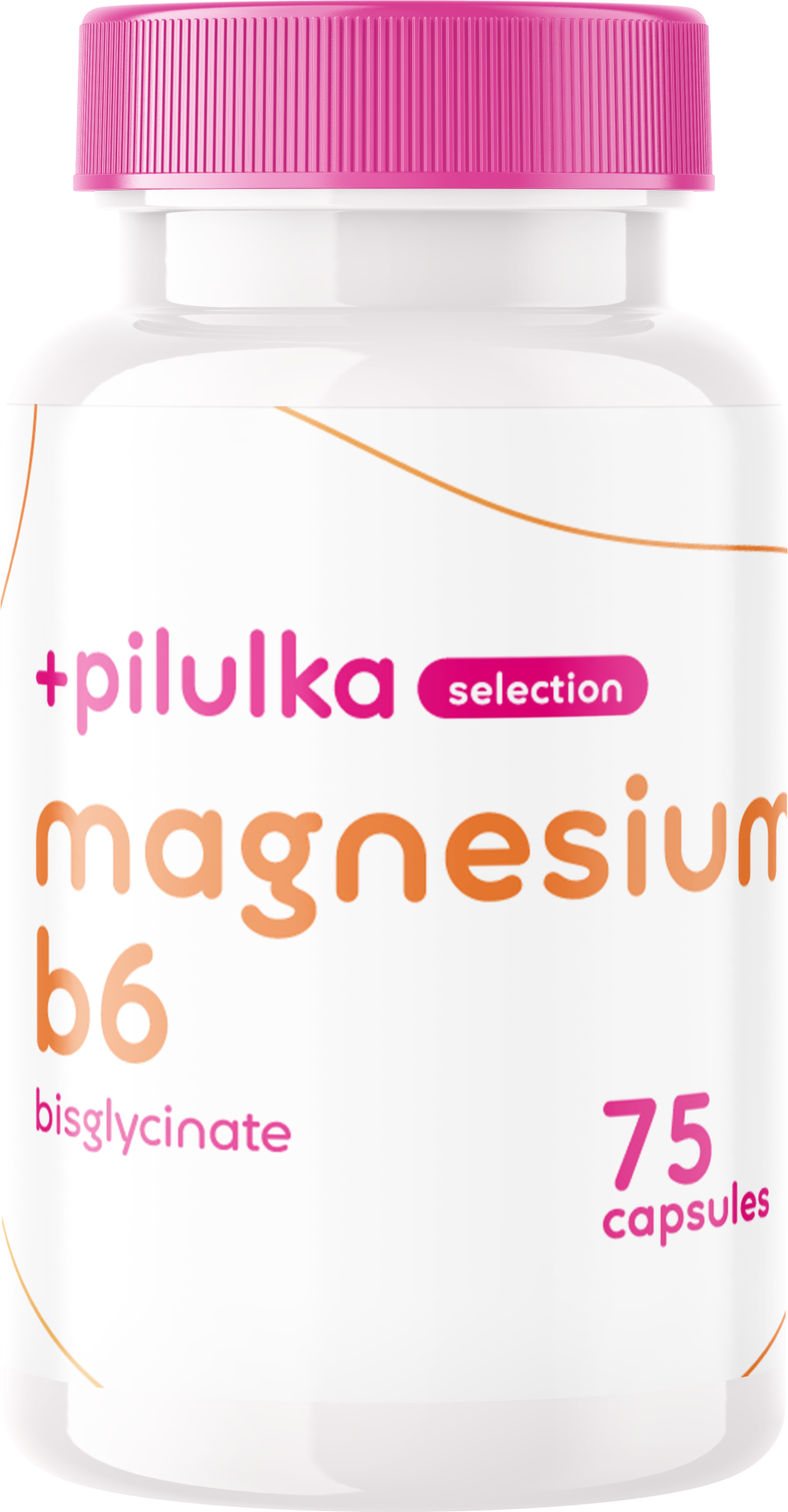 Pilulka Selection Magneziu B6 premium 75 capsule (bisglicinat)