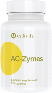 Ac Zymes CaliVita 100 capsule Supliment alimentar probiotic pentru sistemul gastrointestinal.