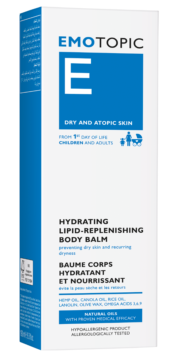 Balsam de corp hidratant relipidant Dry and Atopic E, 190ml, Pharmaceris