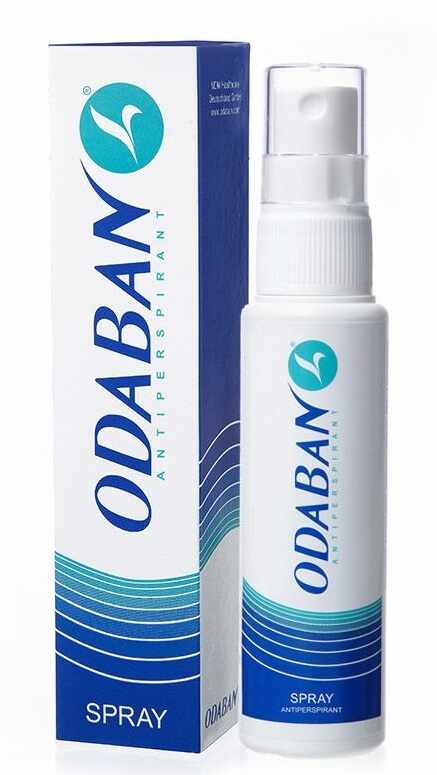 Deodorant spray pentru axila picioare palme si fata, 30ml, Odaban