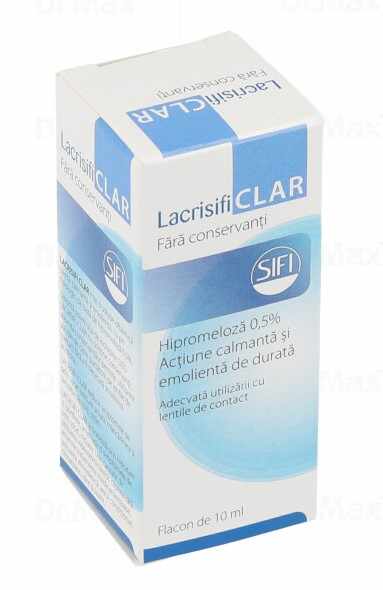 Lacrisifi Clar solutie oftalmica 0,5%, 10ml, Sifi