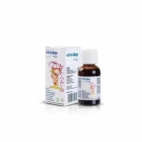 Picaturi orale pentru copii Virodep, 30 ml, Dr. Phyto